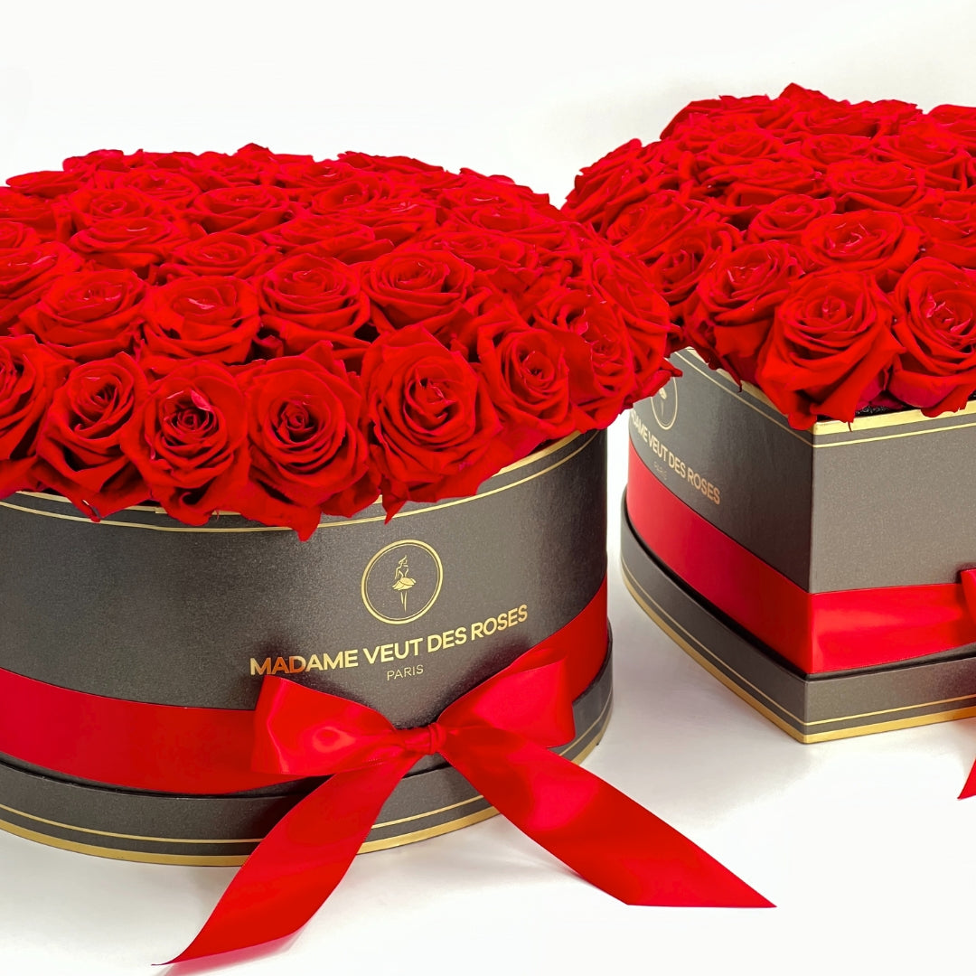 Enflammer l'amour avec une déclaration passionnée et des roses éternelles