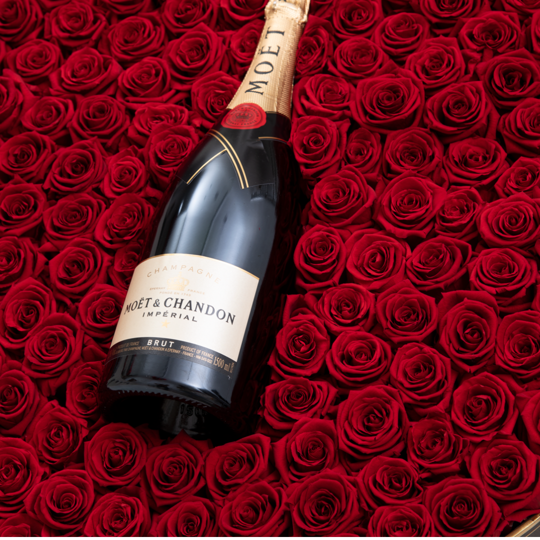 Comment envoyer un message avec 37 roses éternelles ?