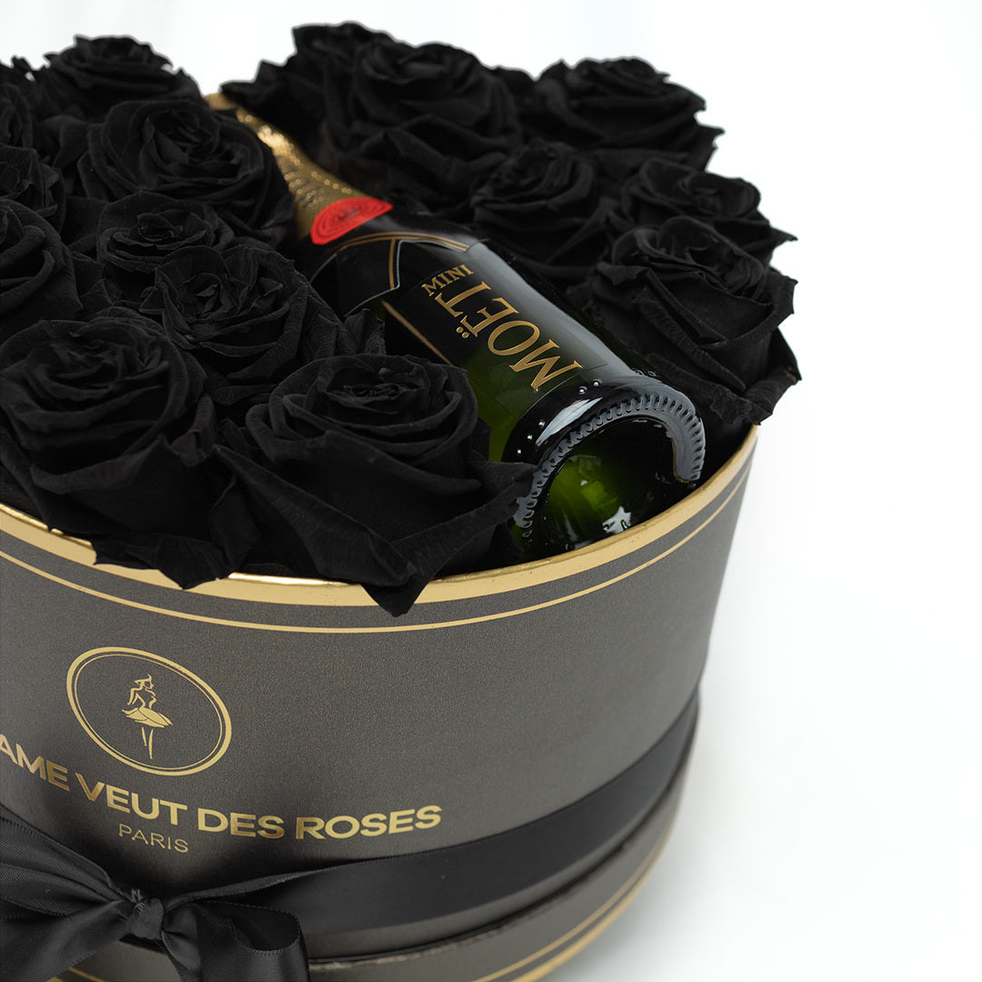 La Rose Éternelle Noire, une fleur éternelle énigmatique…