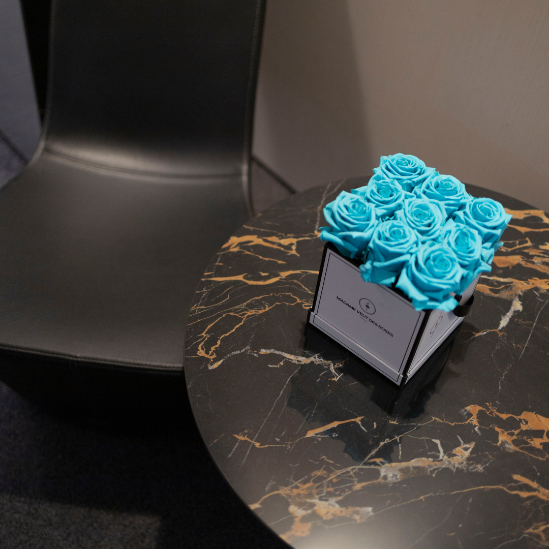 La fleur éternelle bleue, une fleur créative…