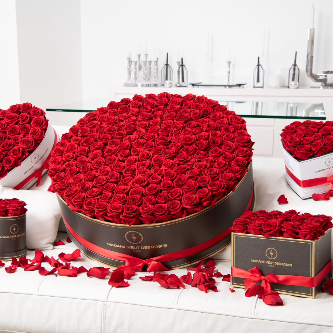 Faire passer un message d’amour avec 3 fleurs éternelles