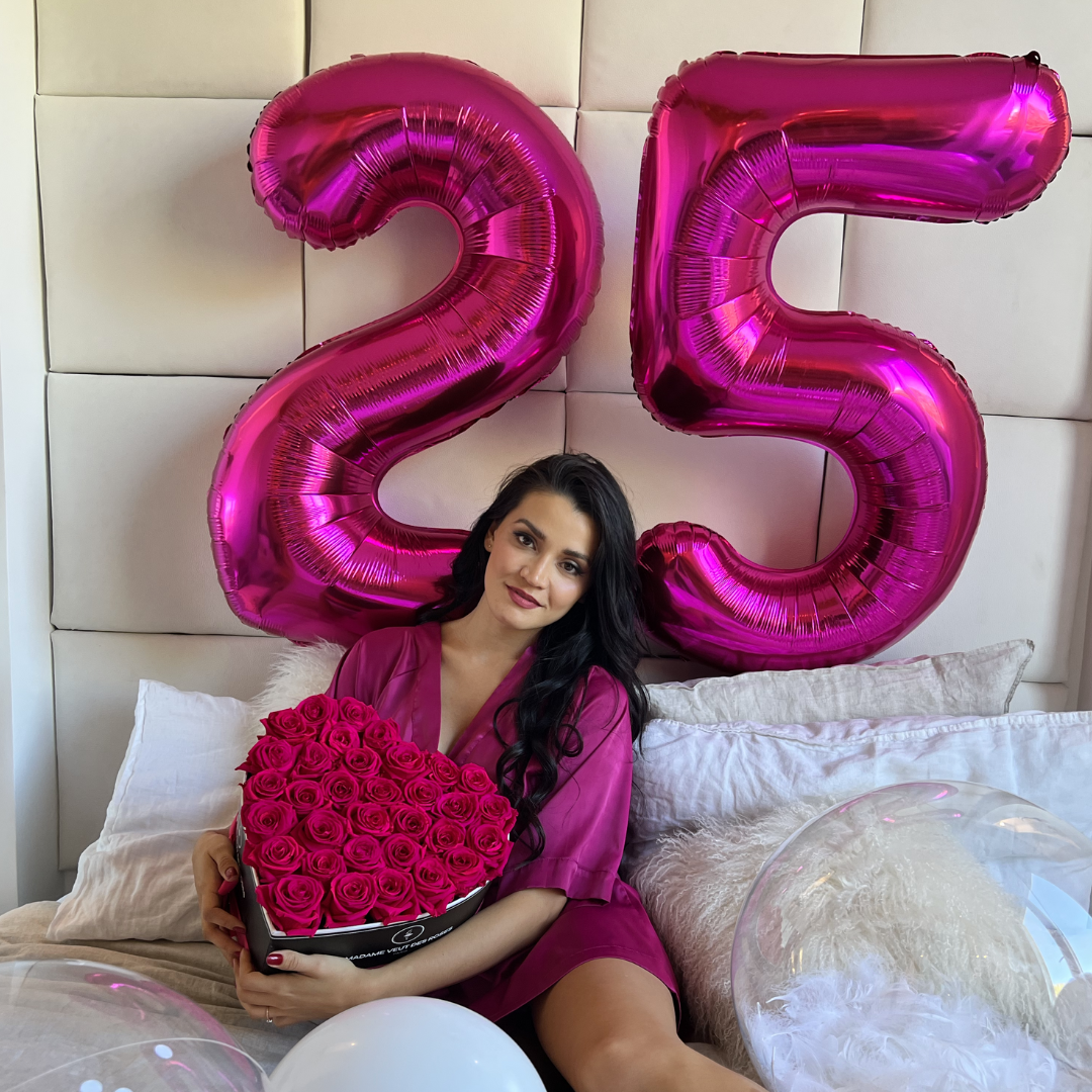 Faire passer un message d’amour avec 25 fleurs éternelles