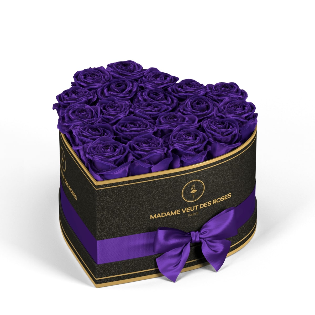 La rose de couleur violette