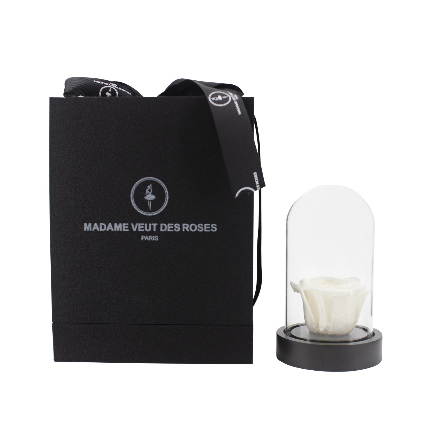 Rose éternelle sous cloche - Madame Veut Des Roses