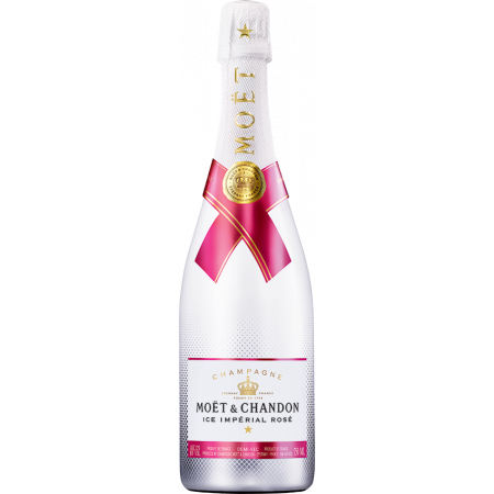 Bouteille de champagne Moet & Chandon 0.75cl Ice Impérial Rosé