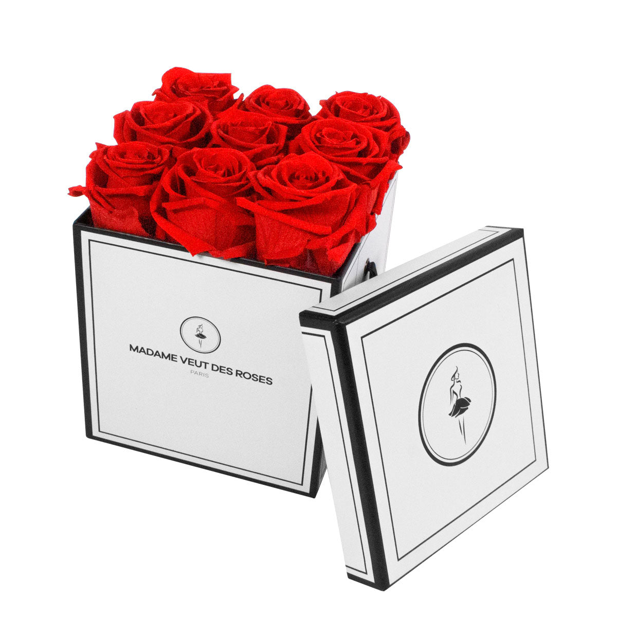 Carré Petit - Roses éternelles - Madame Veut Des Roses