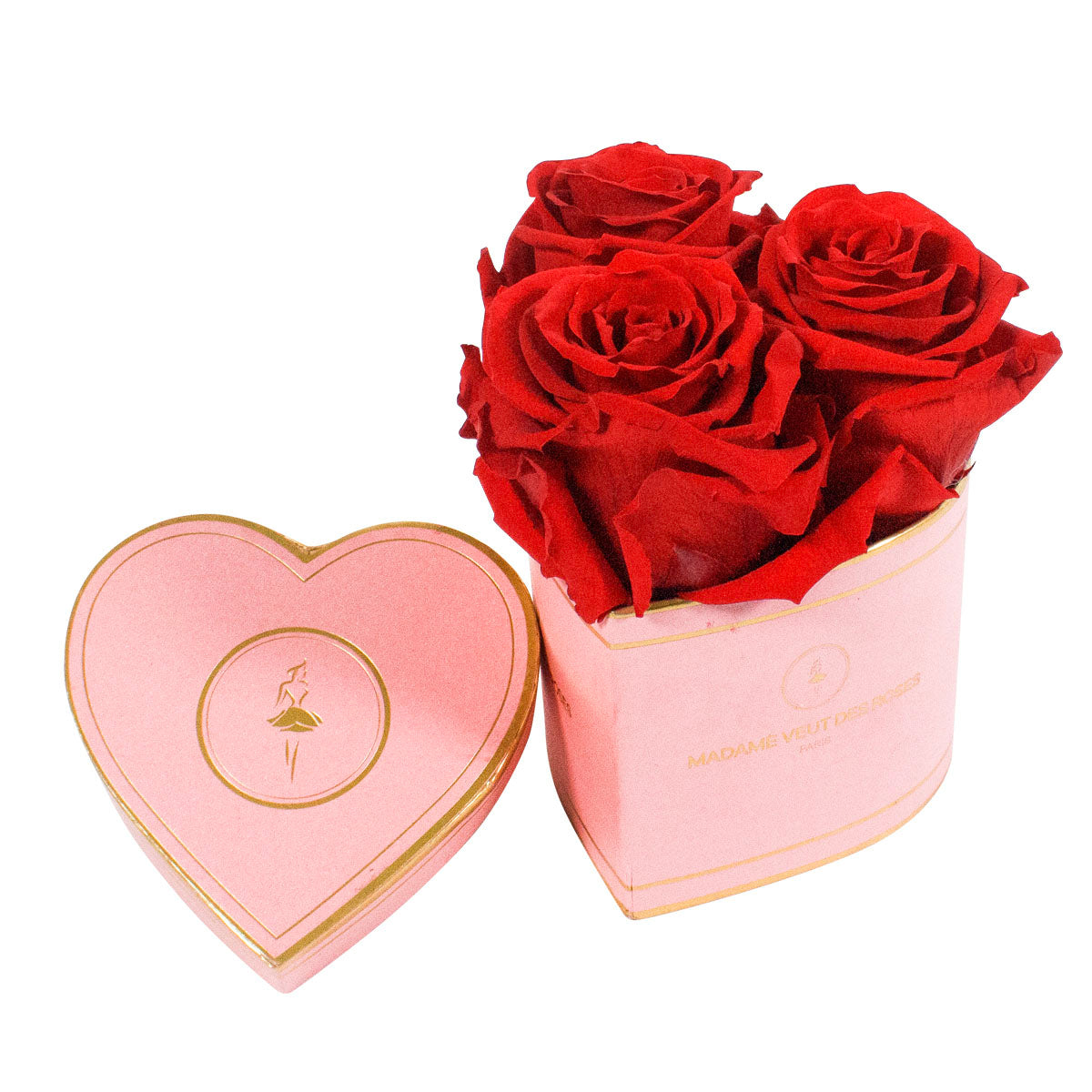 Cœur Mini - Roses éternelles - Madame Veut Des Roses