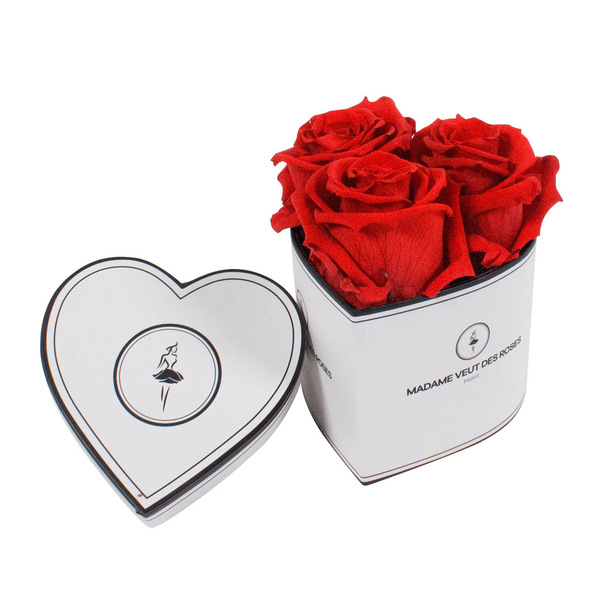 Cœur Mini - Roses éternelles - Madame Veut Des Roses