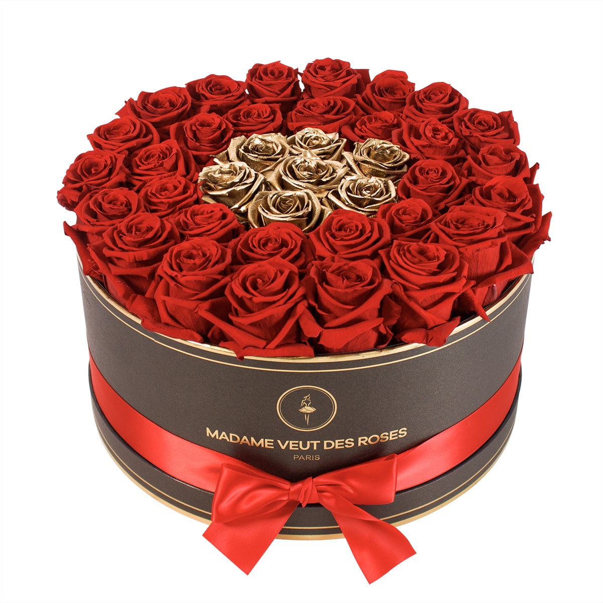 Rond Grand - Livraison Roses éternelles - Madame Veut Des Roses