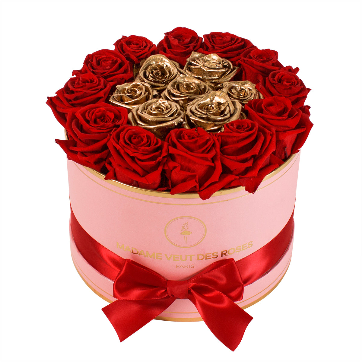 Rond Medium - Livraison Roses éternelles - Madame Veut Des Roses