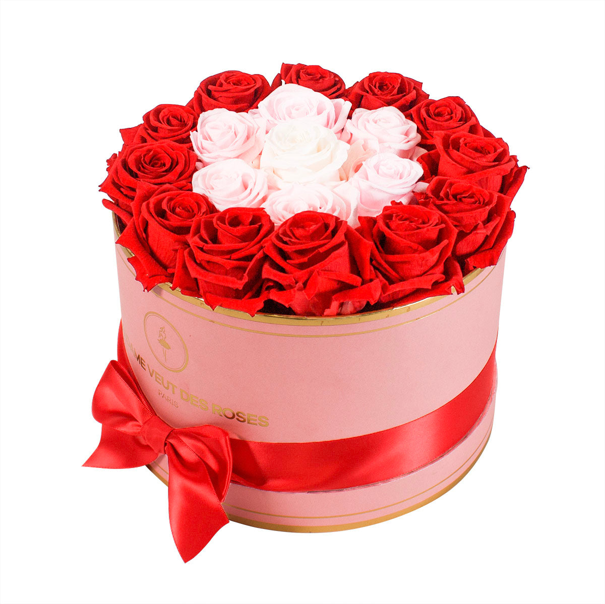Rond Medium - Livraison Roses éternelles - Madame Veut Des Roses