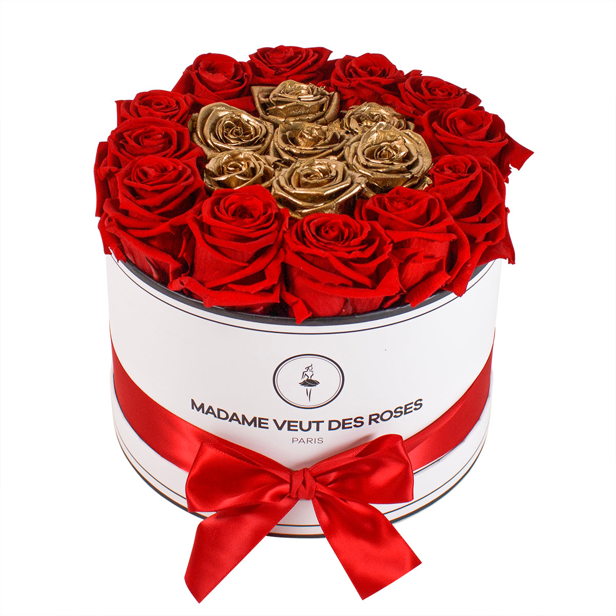 Rond Medium - Livraison Roses éternelles - Madame Veut Des Roses