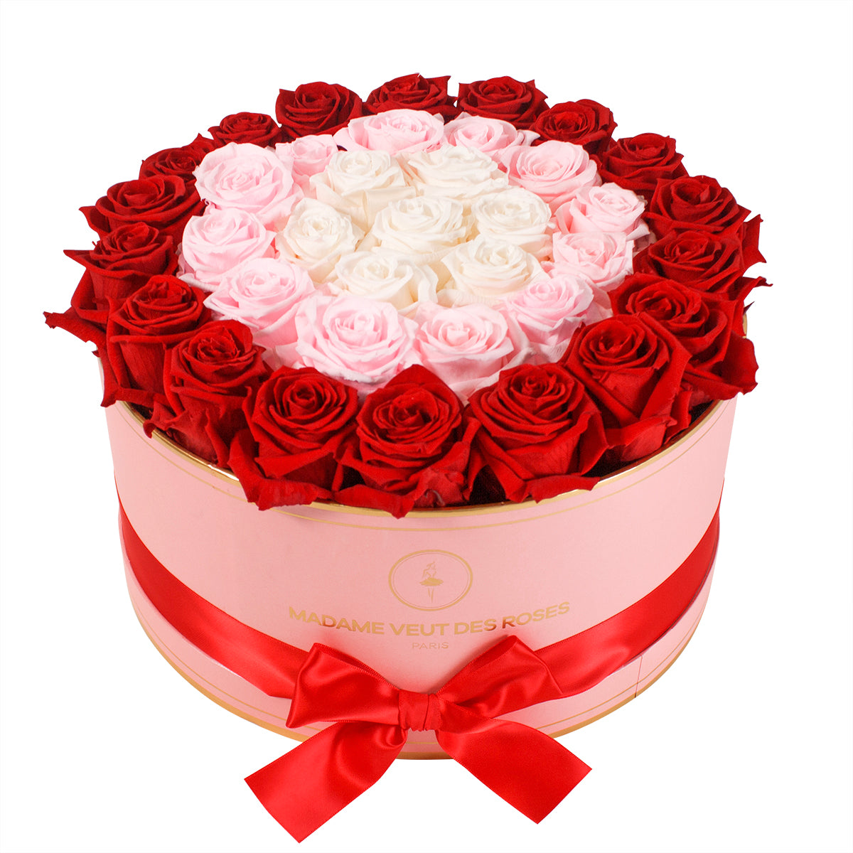 Rond Grand - Livraison Roses éternellesRoses éternelles - Madame Veut Des Roses