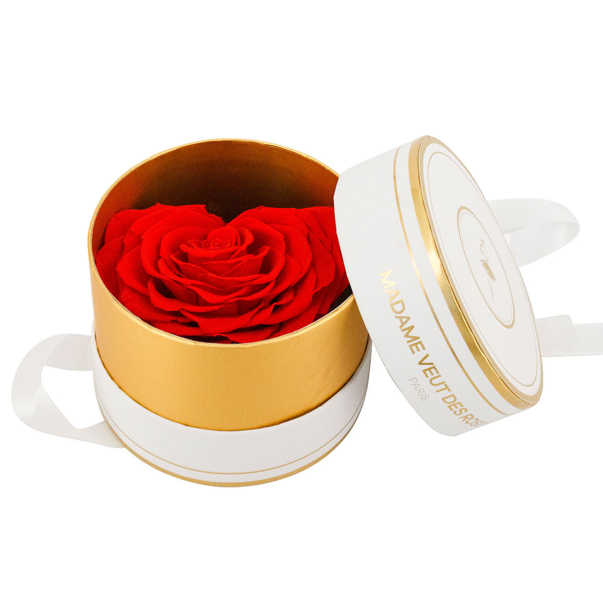 JUMBO "L'unique" - Rose éternelle coeur - Madame Veut Des Roses
