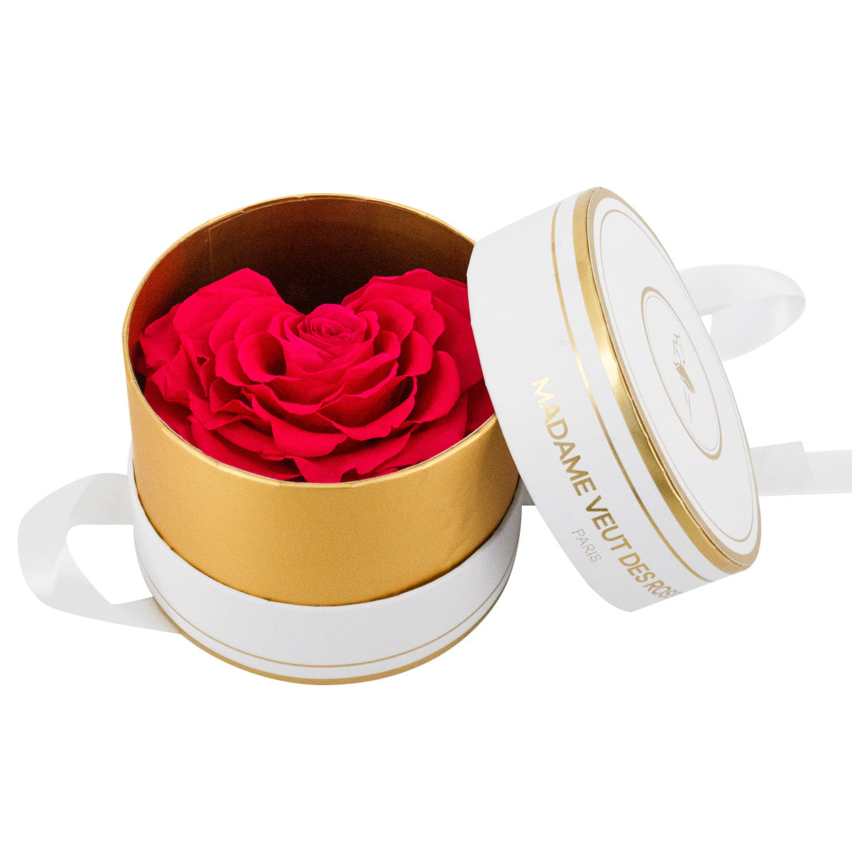 JUMBO "L'unique" - Rose éternelle coeur - Madame Veut Des Roses