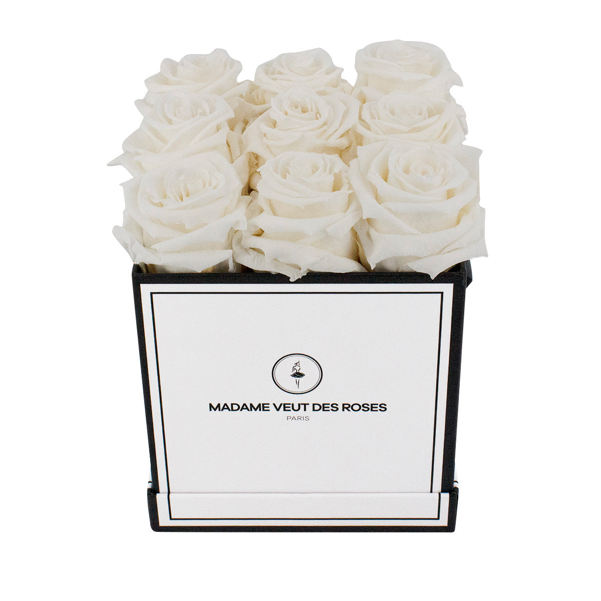 Carré Petit - Roses éternelles - Madame Veut Des Roses
