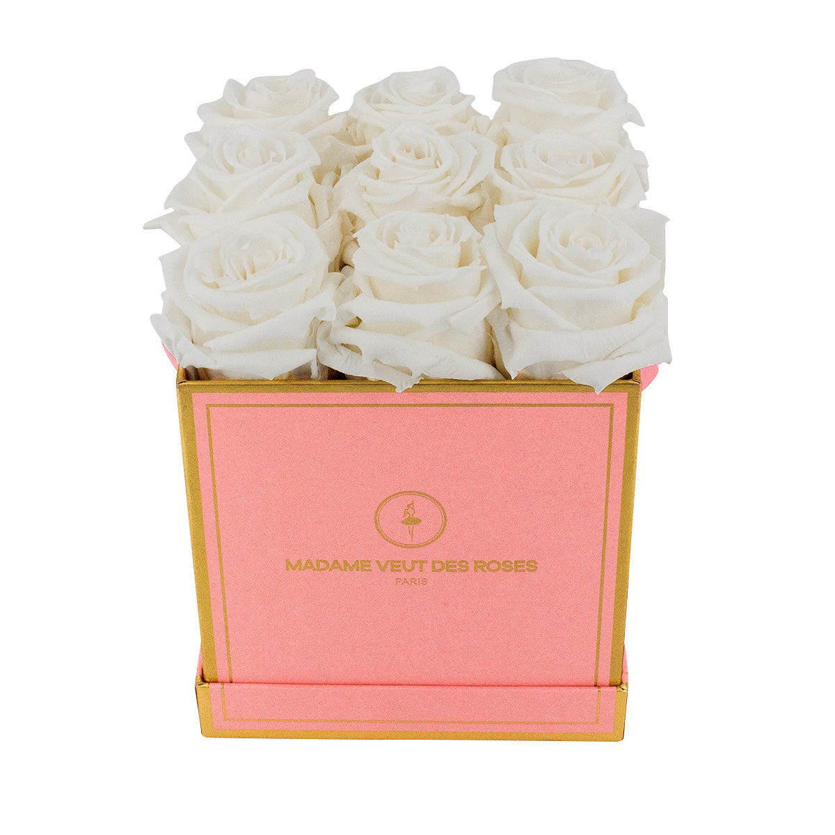 Carré Petit - Roses éternelles - Madame Veut Des Roses