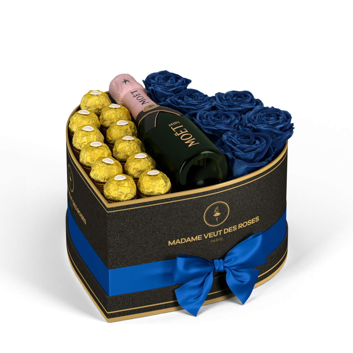 Cœur Medium - Roses éternelles - Madame Veut Des Roses