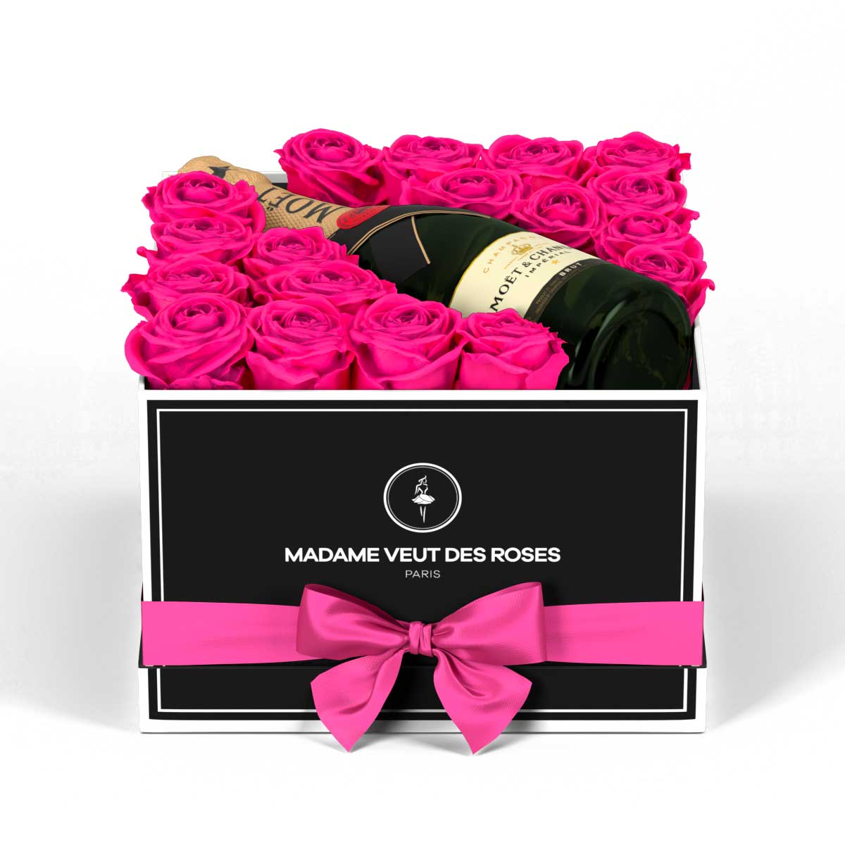 Carré Medium - Roses éternelles - Madame Veut Des Roses