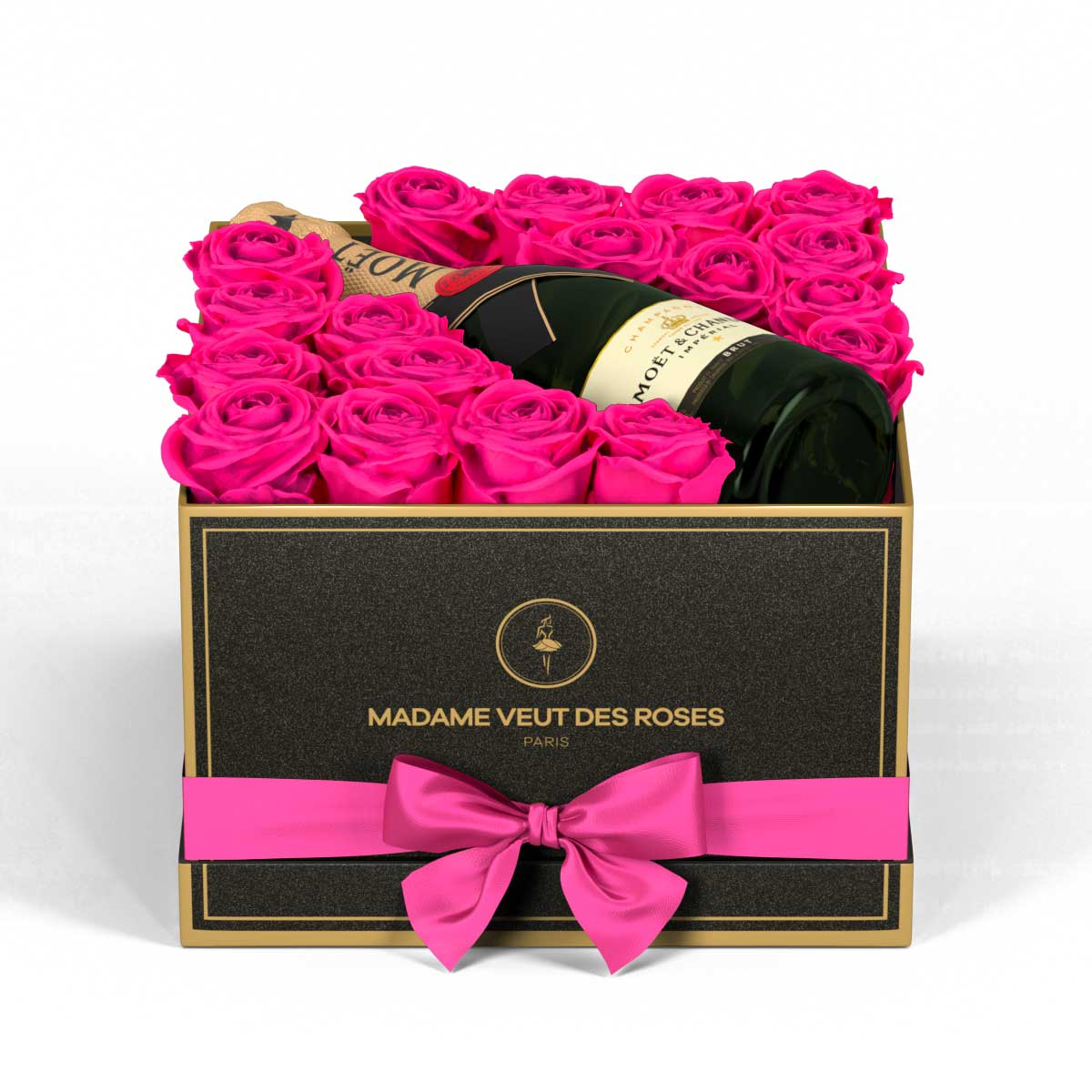 Carré Medium - Roses éternelles - Madame Veut Des Roses