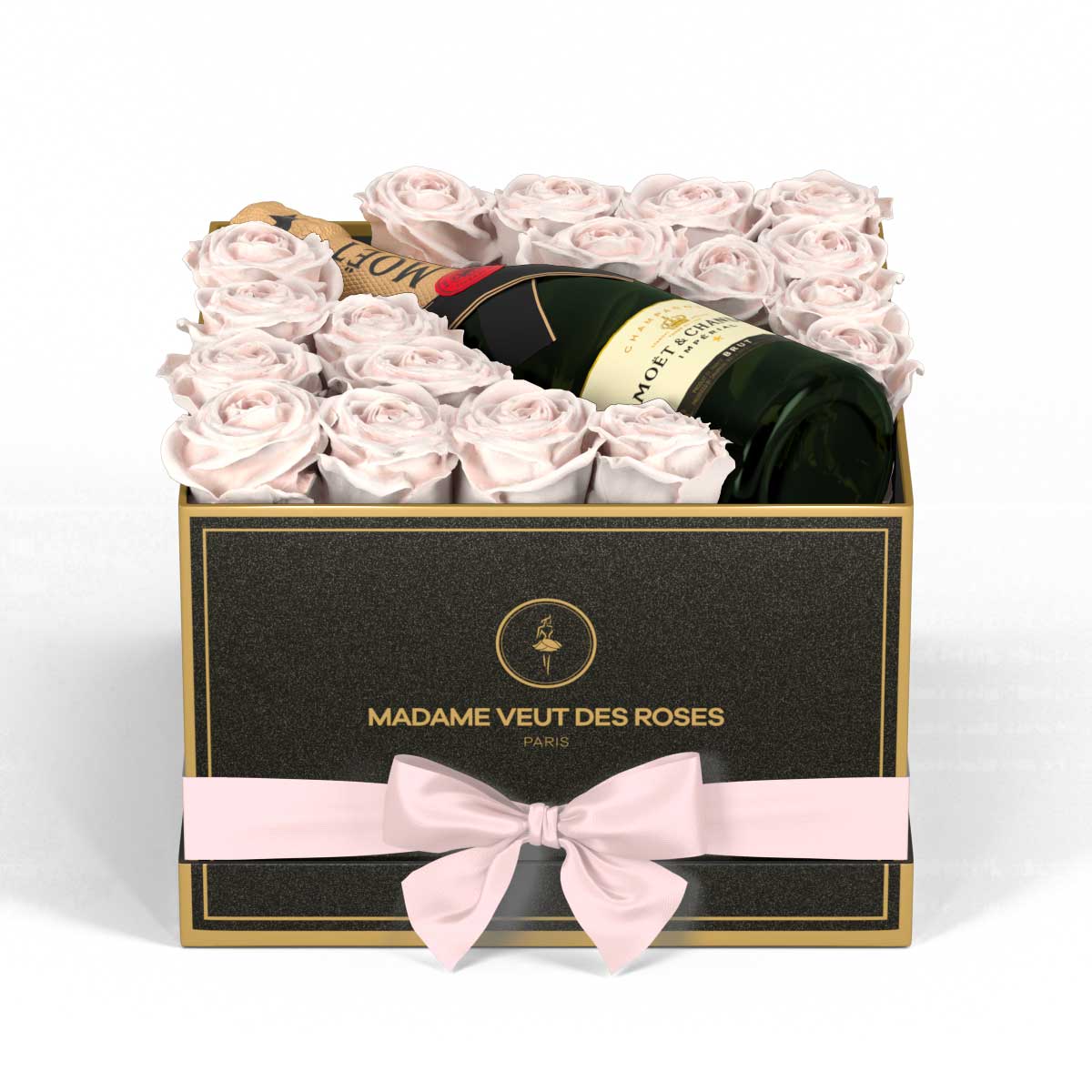 Carré Medium - Roses éternelles - Madame Veut Des Roses