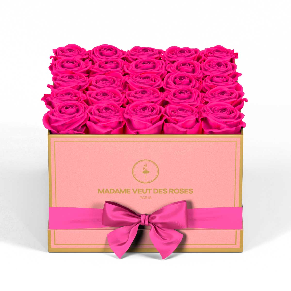Carré Medium - Roses éternelles - Madame Veut Des Roses