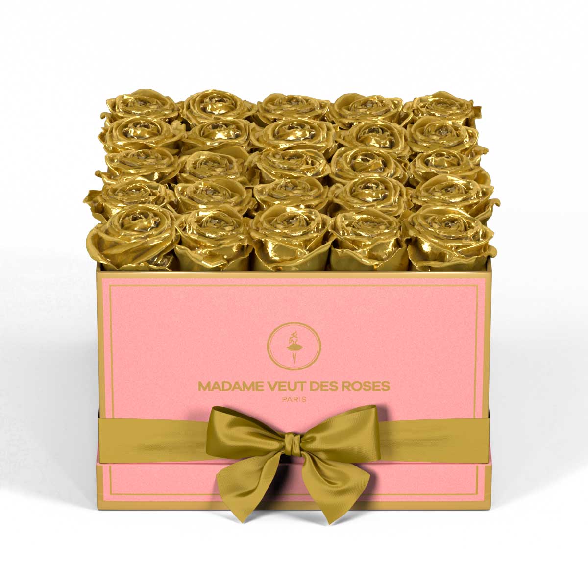 Carré Medium - Roses éternelles - Madame Veut Des Roses