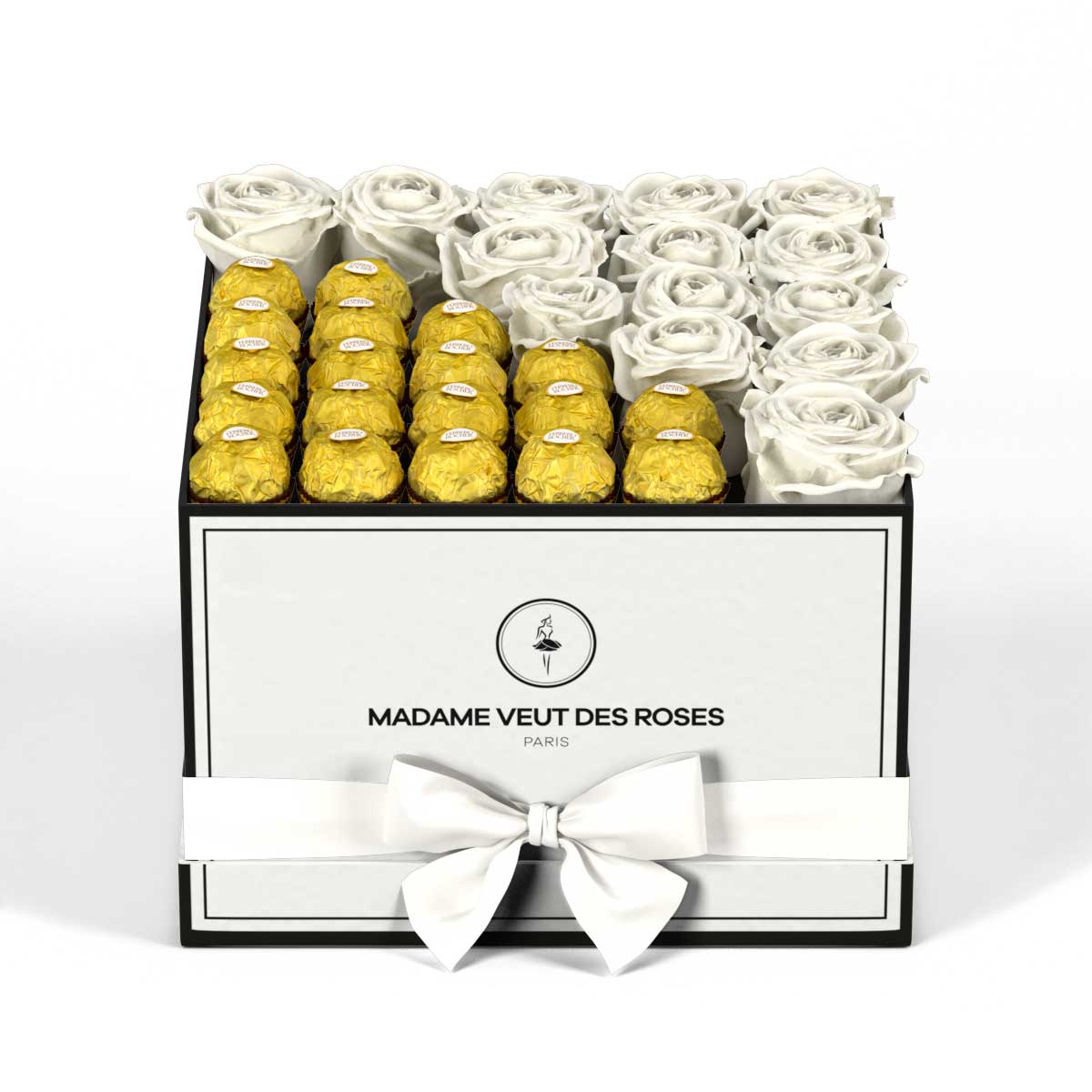 Carré Medium - Roses éternelles - Madame Veut Des Roses