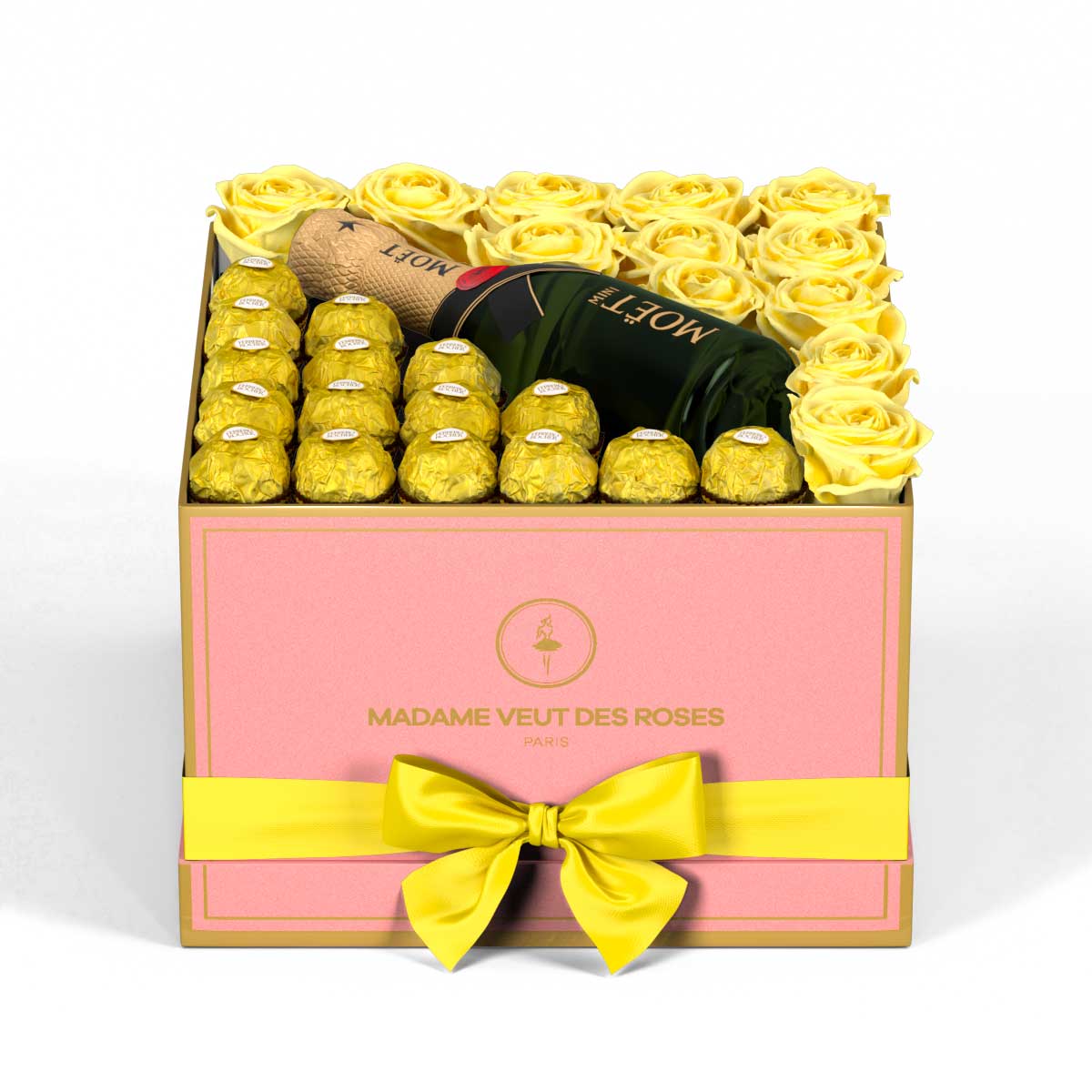 Carré Medium - Roses éternelles - Madame Veut Des Roses