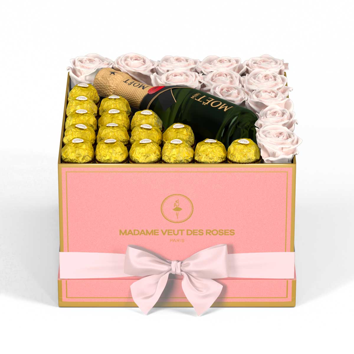 Carré Medium - Roses éternelles - Madame Veut Des Roses