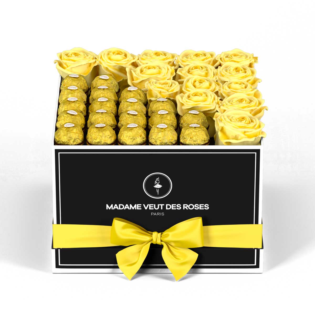 Carré Medium - Roses éternelles - Madame Veut Des Roses