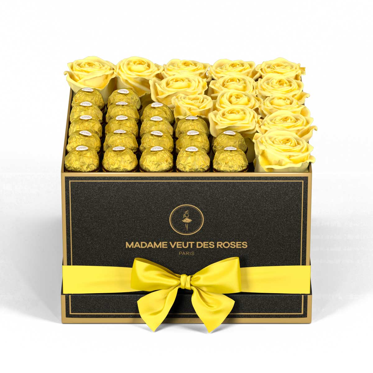 Carré Medium - Roses éternelles - Madame Veut Des Roses