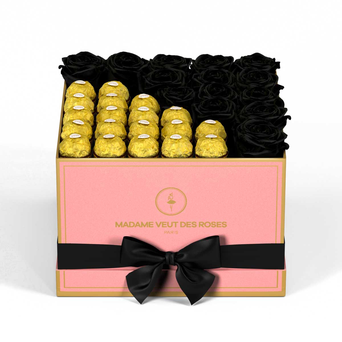 Carré Medium - Roses éternelles - Madame Veut Des Roses