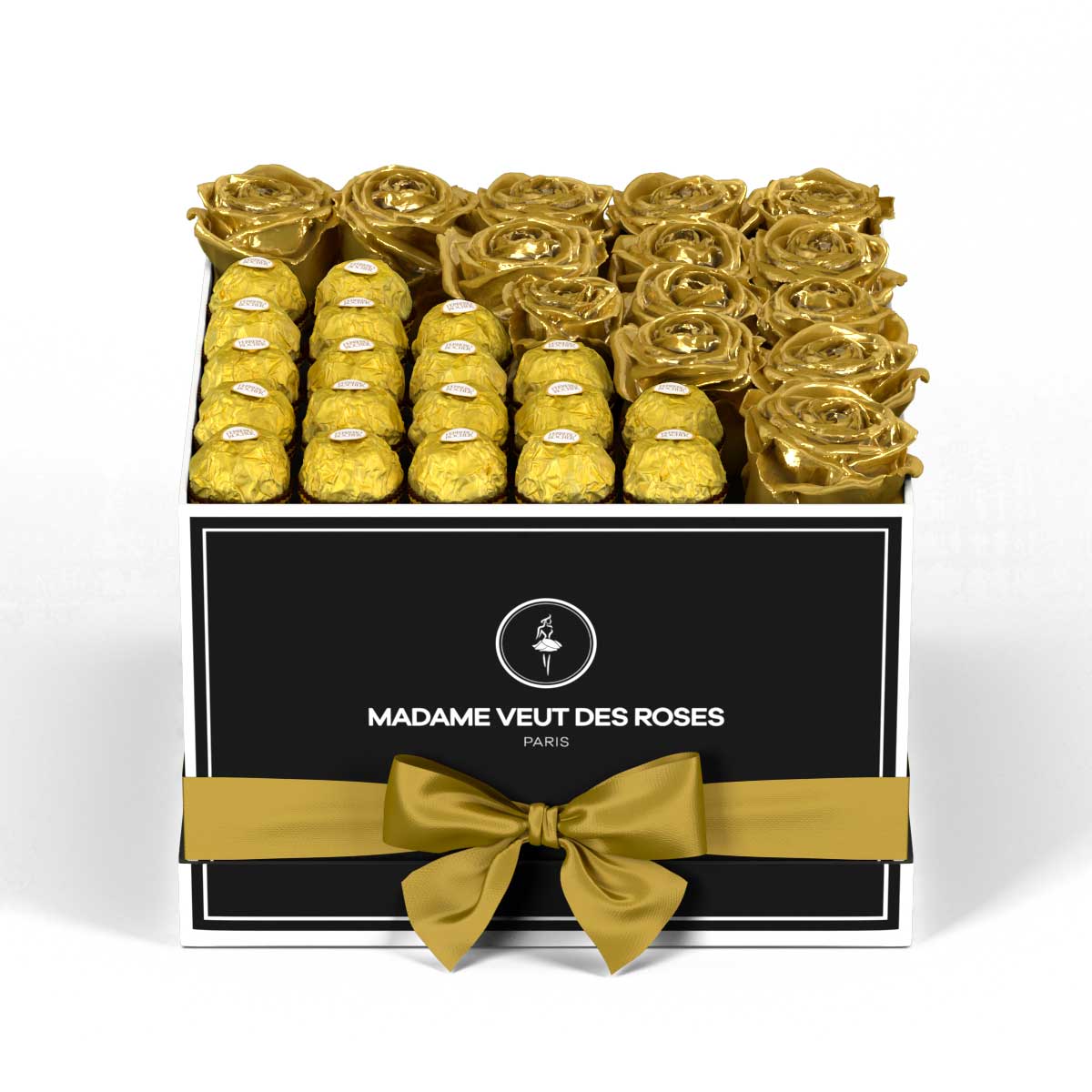 Carré Medium - Roses éternelles - Madame Veut Des Roses