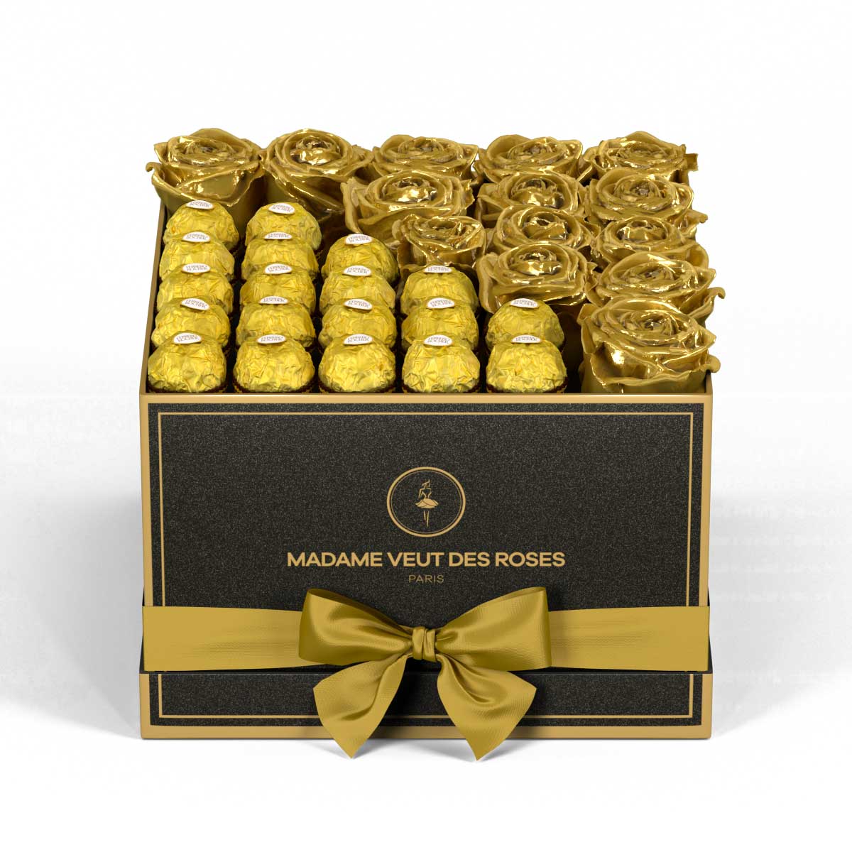 Carré Medium - Roses éternelles - Madame Veut Des Roses