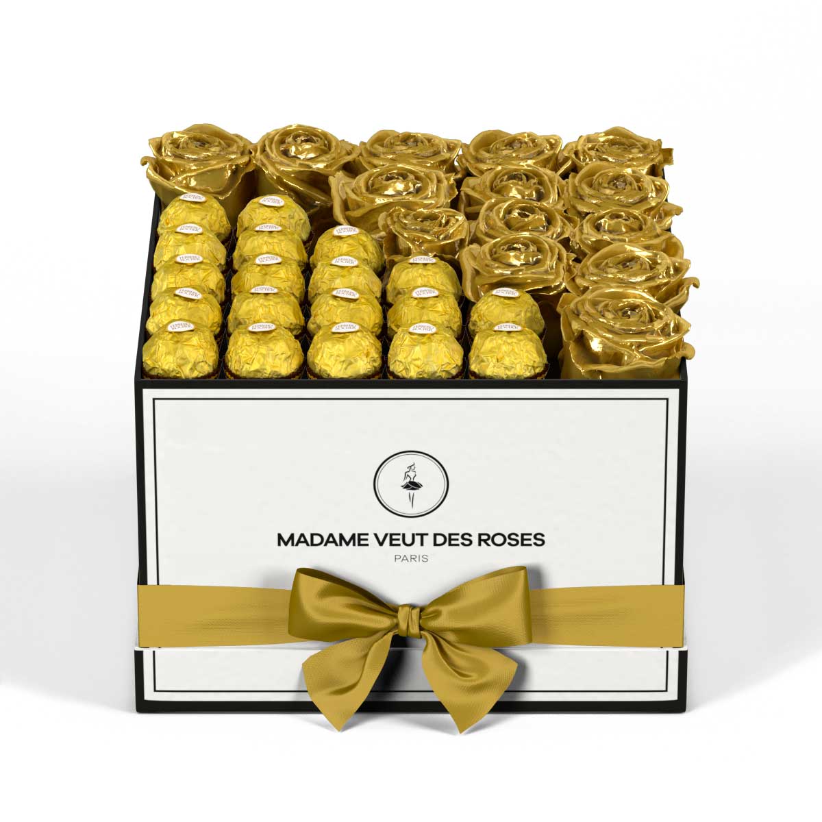 Carré Medium - Roses éternelles - Madame Veut Des Roses