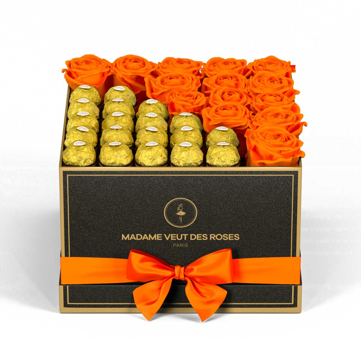 Carré Medium - Roses éternelles - Madame Veut Des Roses