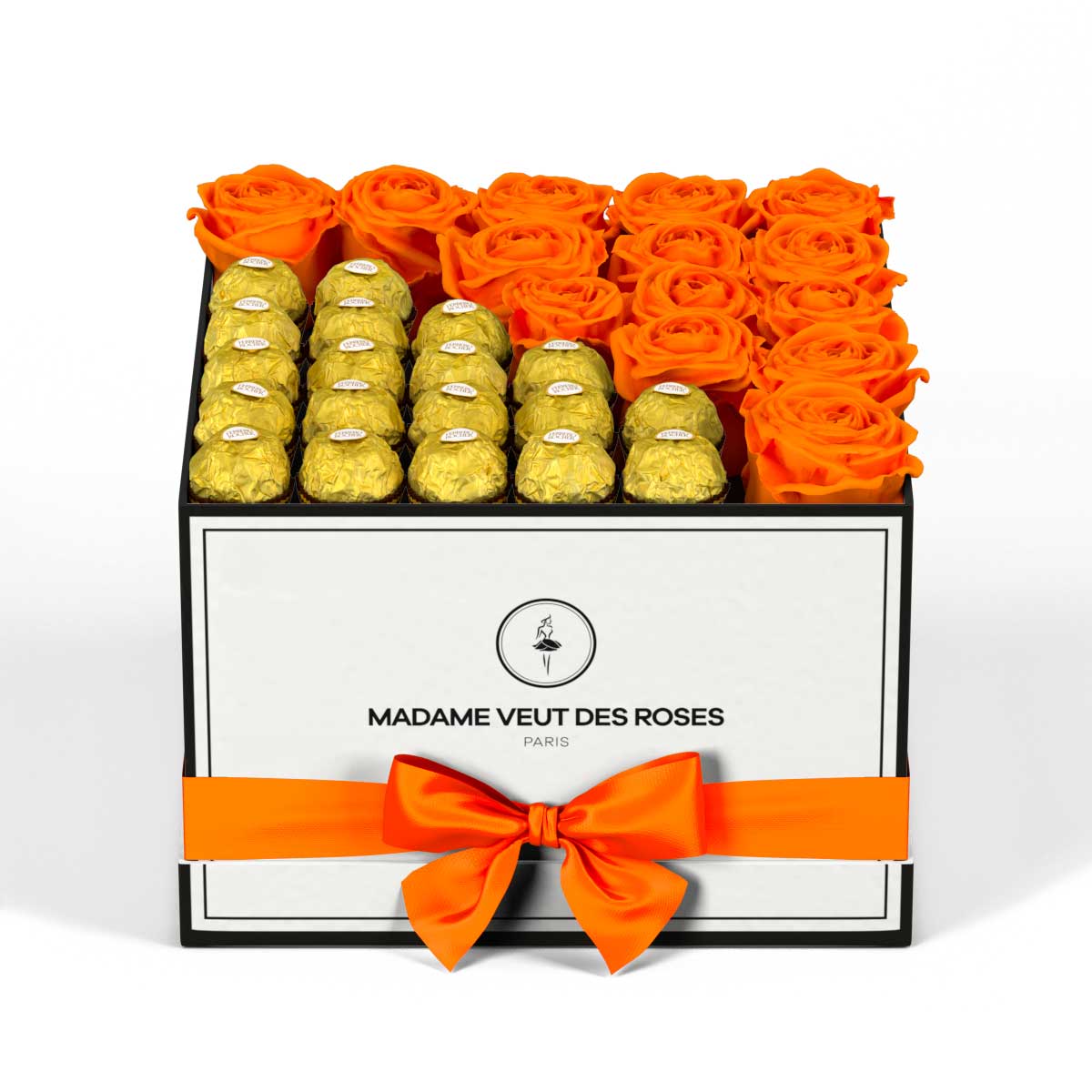 Carré Medium - Roses éternelles - Madame Veut Des Roses