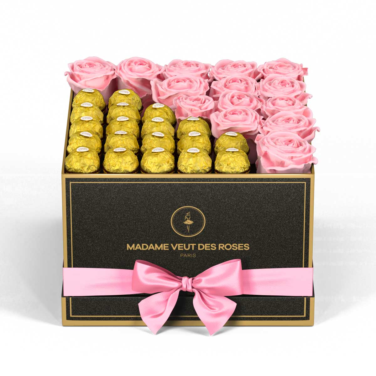 Carré Medium - Roses éternelles - Madame Veut Des Roses