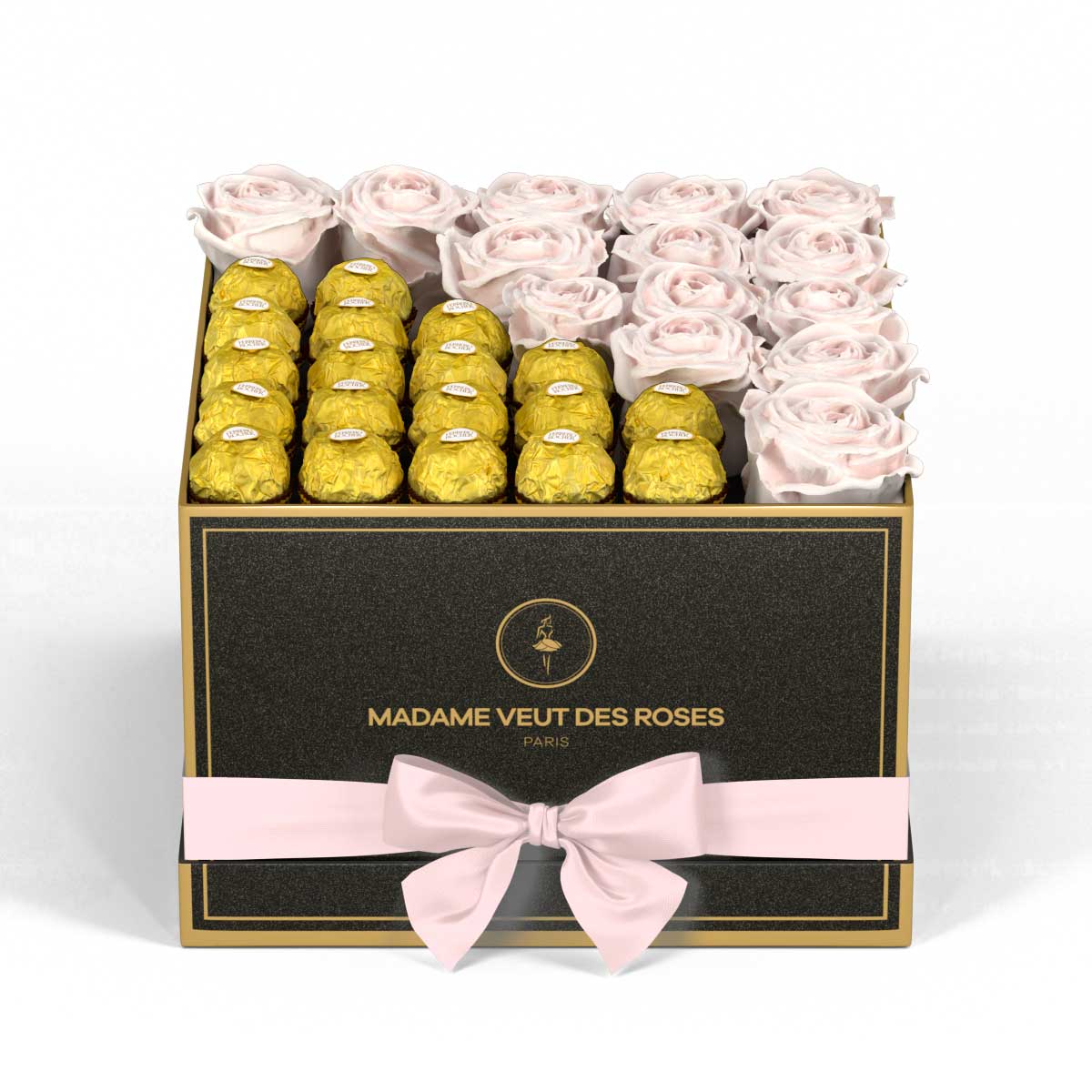 Carré Medium - Roses éternelles - Madame Veut Des Roses