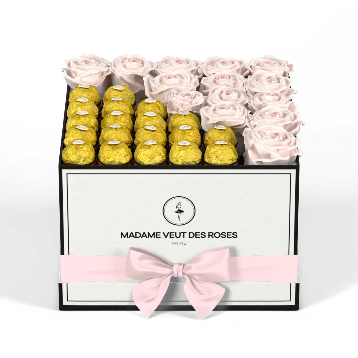 Carré Medium - Roses éternelles - Madame Veut Des Roses