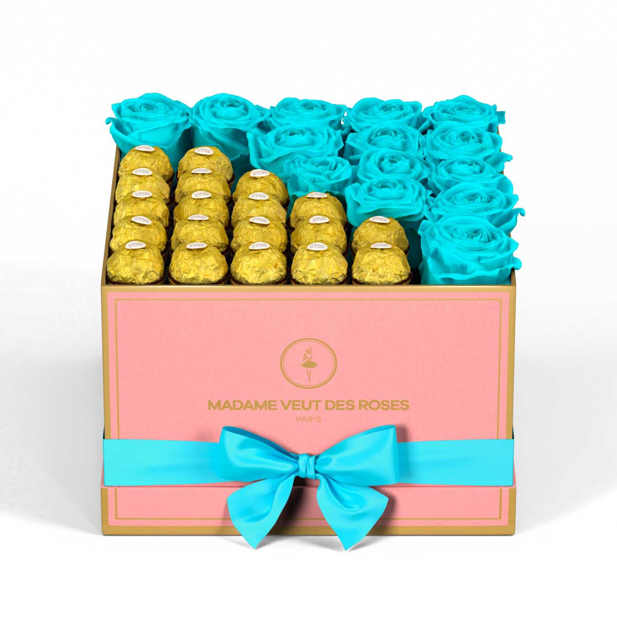 Carré Medium - Roses éternelles - Madame Veut Des Roses