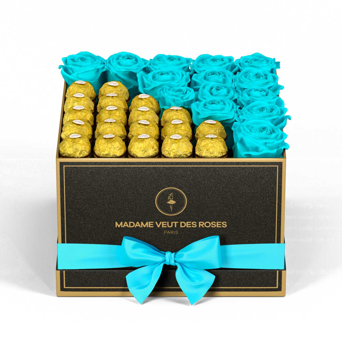 Carré Medium - Roses éternelles - Madame Veut Des Roses