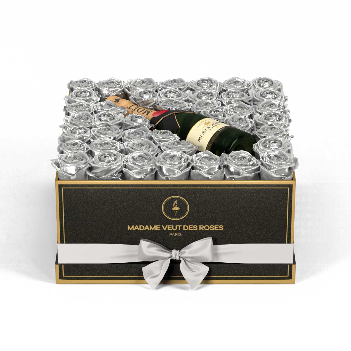 Carré Grand - Roses éternelles - Madame Veut Des Roses