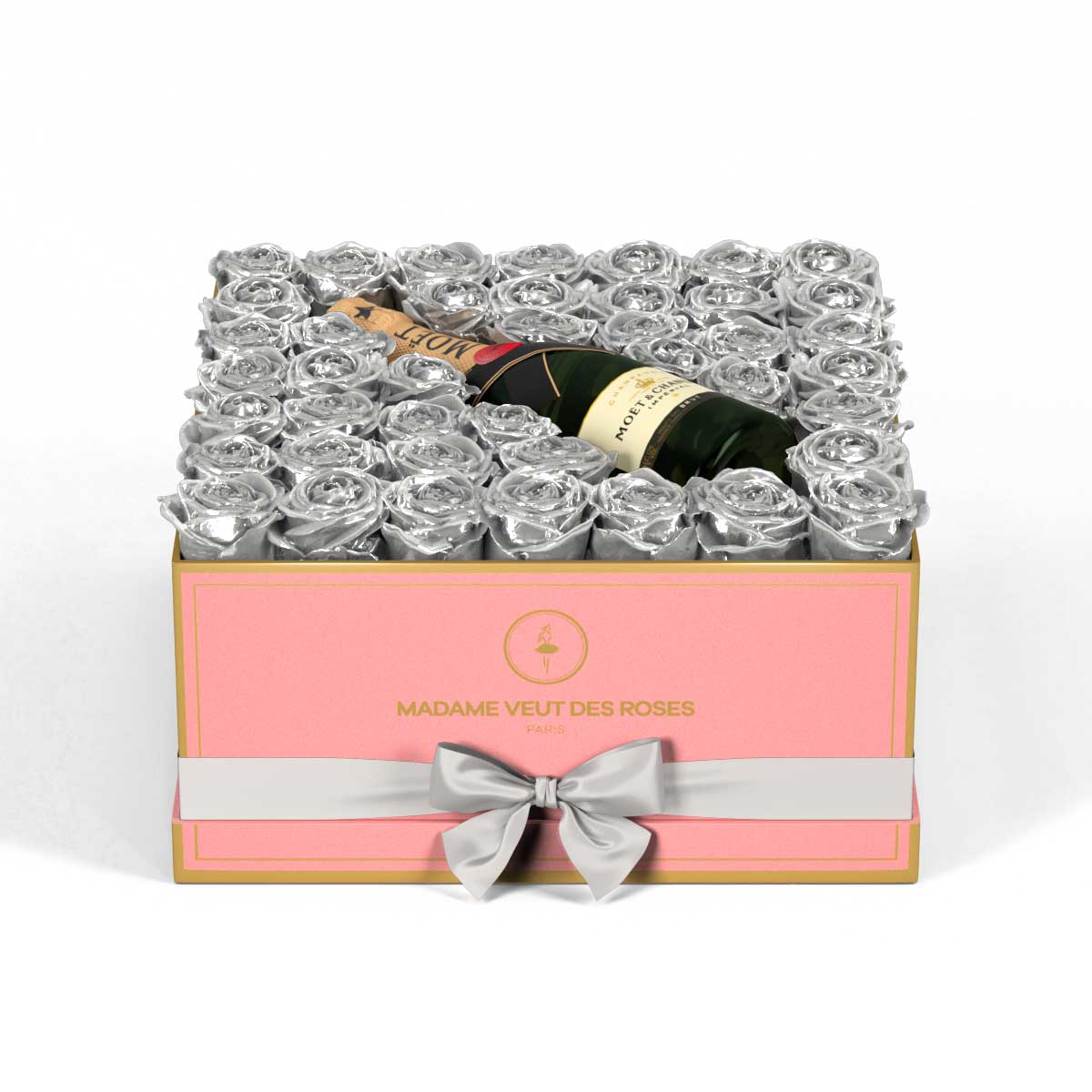 Carré Grand - Roses éternelles - Madame Veut Des Roses