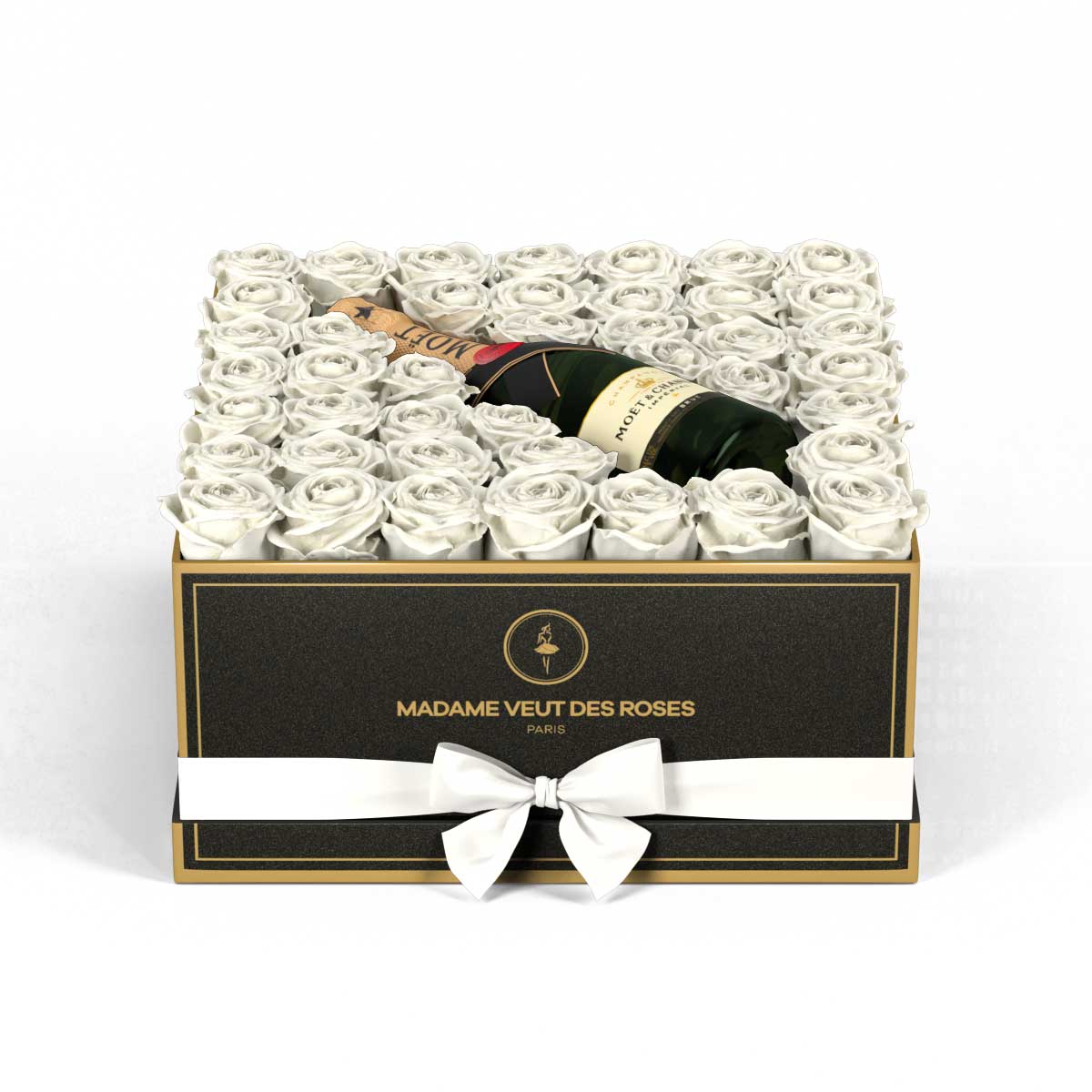 Carré Grand - Roses éternelles - Madame Veut Des Roses