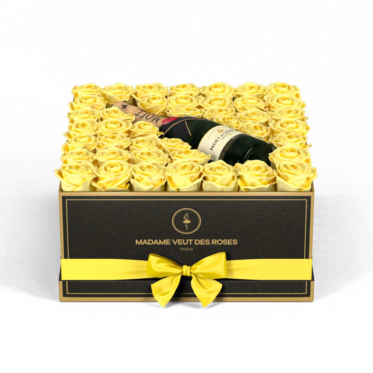 Carré Grand - Roses éternelles - Madame Veut Des Roses