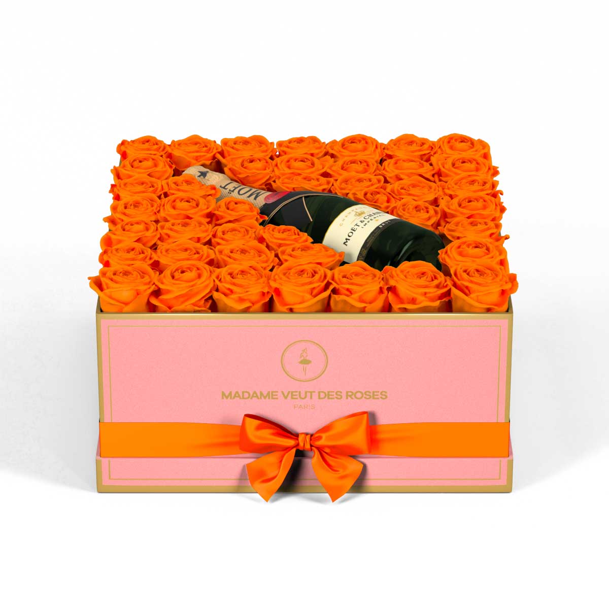 Carré Grand - Roses éternelles - Madame Veut Des Roses