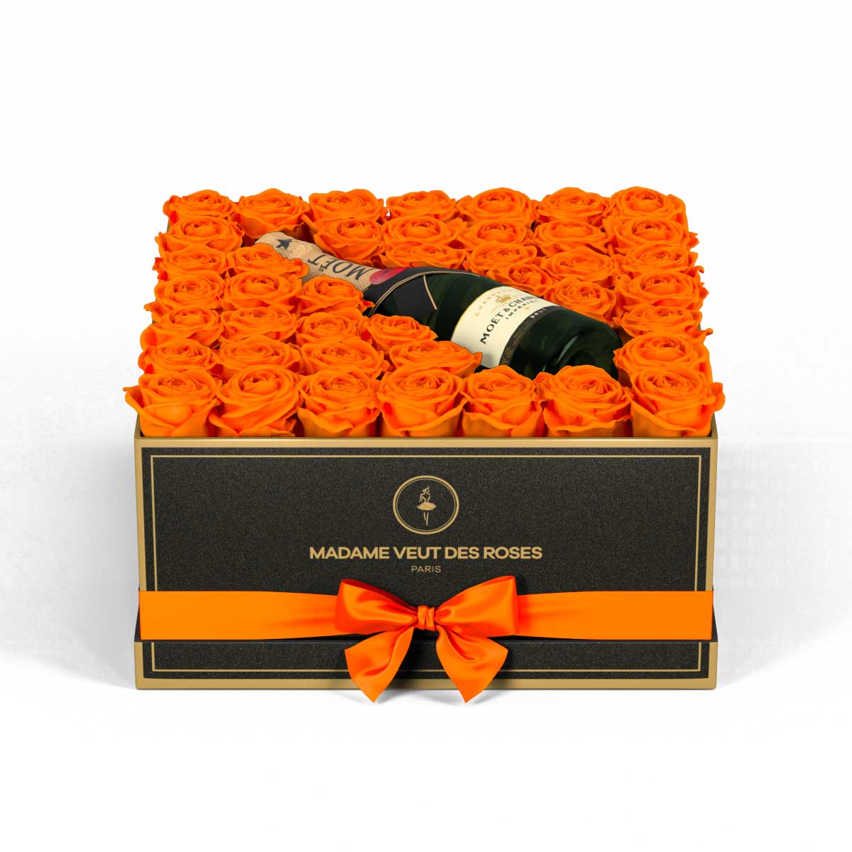 Carré Grand - Roses éternelles - Madame Veut Des Roses