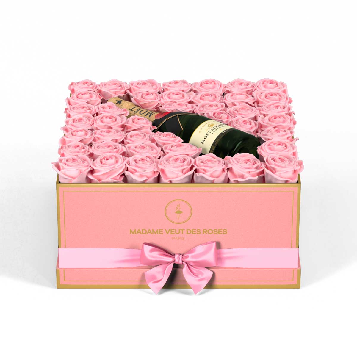 Carré Grand - Roses éternelles - Madame Veut Des Roses